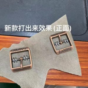 Model 163 single nail fastening machine metal button fixing front and back effect
