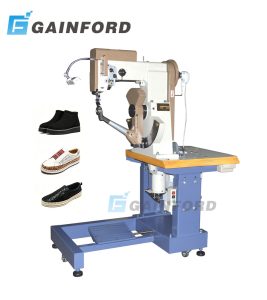 GR-188S pattern side seam sewing machine with decorative shoe samples
