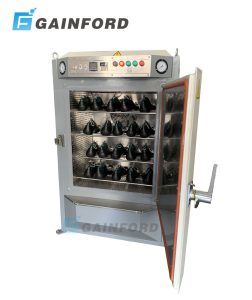 131C crossbar vacuum heat setting machine interior with fully sealed heating system and adjustable crossbar