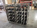 133 auto-lifting cart design with closed heating system for even heat distribution
