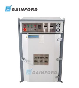 Alt属性:133 intelligent cart vacuum heat setting machine with auto-lifting cart for shoe shaping