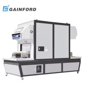 YT-103A intelligent channel vacuum heat setting machine for shoe shaping with PLC control and German vacuum technology