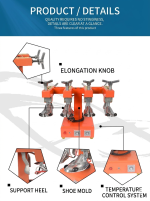 4-station shoe stretcher machine instructions