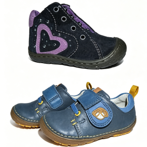 Children shoes inside seam stitching application examples