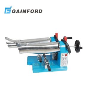 Commercial heating boot shaper and stretcher equipment for expanding boot width.