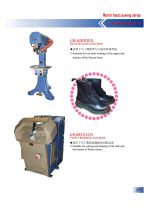 GR-683 sole edge trimming machine for Martin boots and Goodyear footwear catalog
