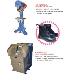 GR-683 sole edge trimming machine for Martin boots and Goodyear footwear catalog